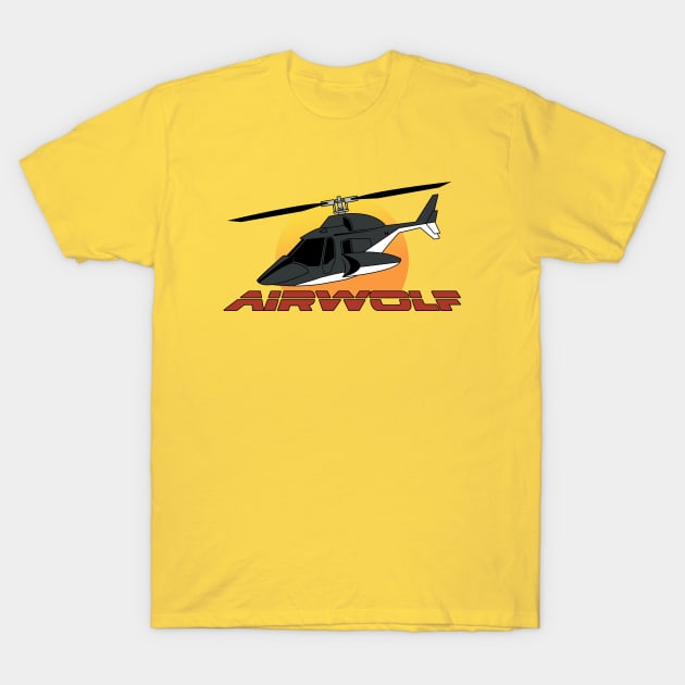 Airwolf T-Shirt by liora natalia